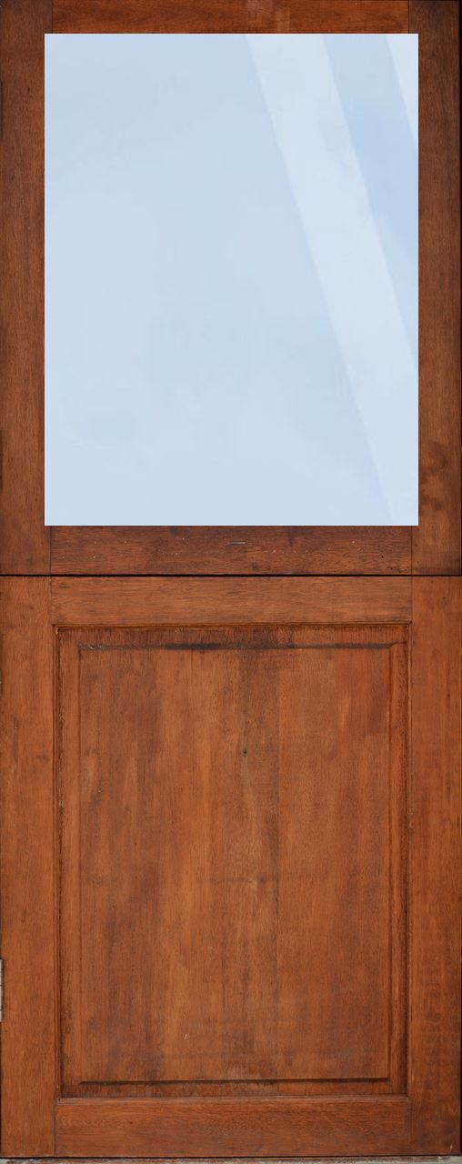 Full Pane Top Solid Bottom Stable Door(1/2 split) 813 X 2032