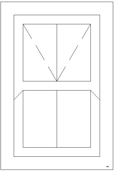600W X 900H Victorian Mock Sash Window