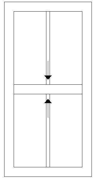 600W X 1200H Victorian Sliding Sash Window