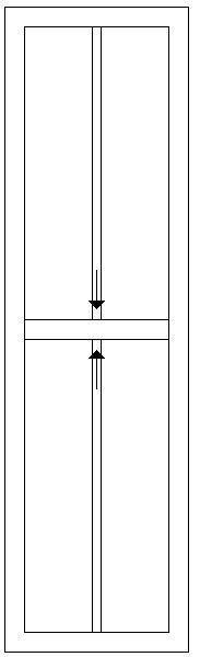 600W X 2100H Victorian Sliding Sash Window
