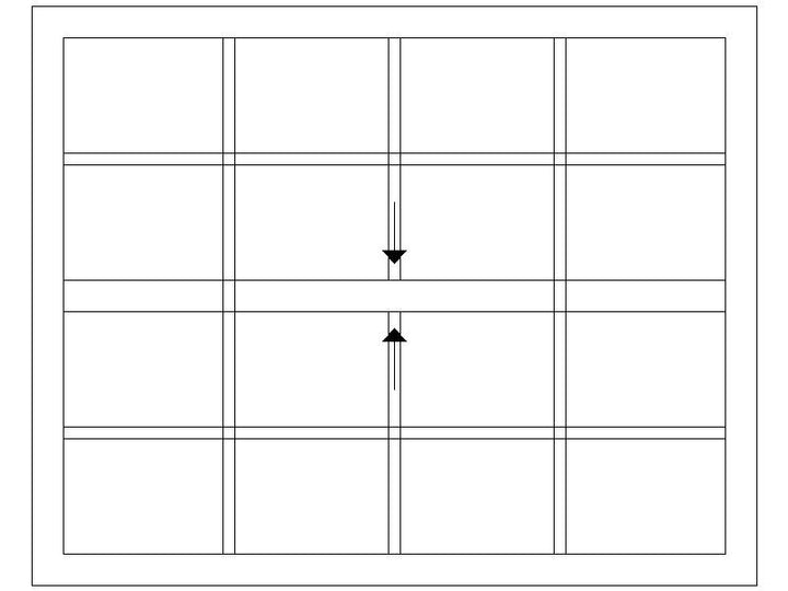 1500W X 1200H Cape Dutch Sliding Sash Window