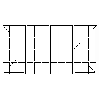 SD22 Strongwood Security Window 2265W X 1205H