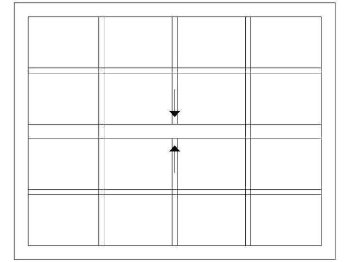 1500W X 1200H Cape Dutch Sliding Sash Window