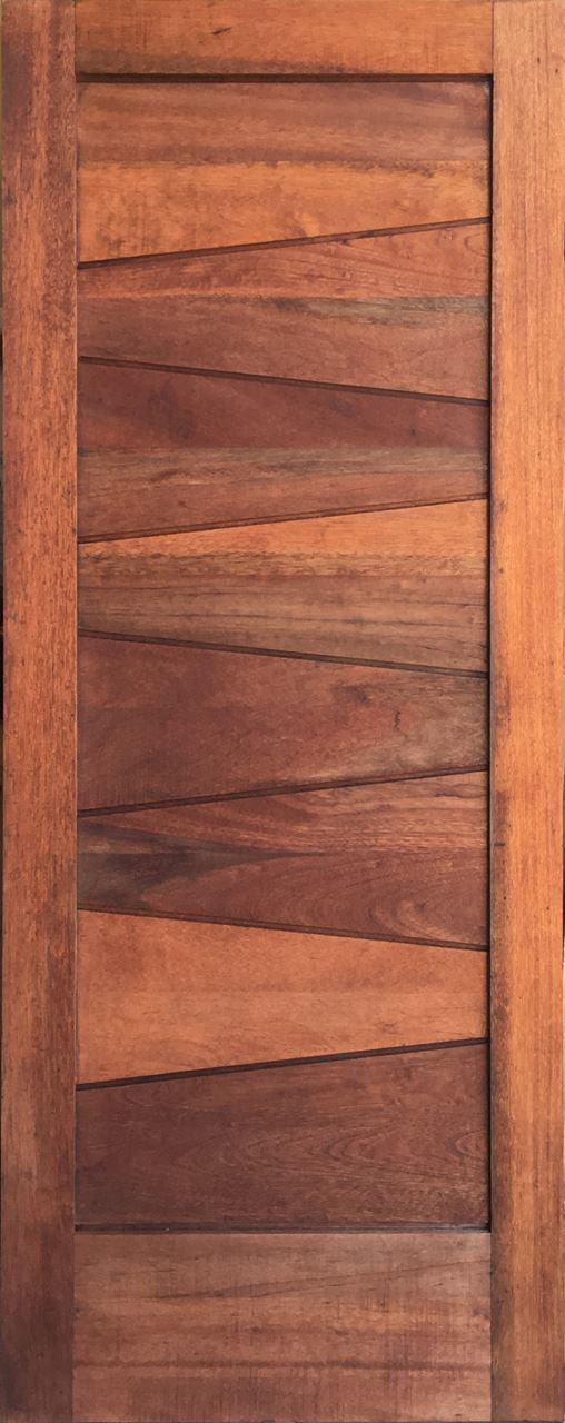 Slanted Slat Door with 42mm Slats 813 X 2032