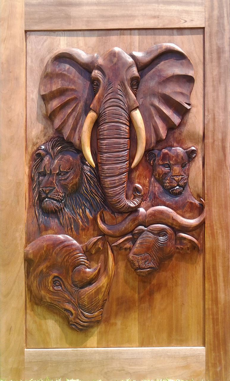 Big 5 Hand Carved