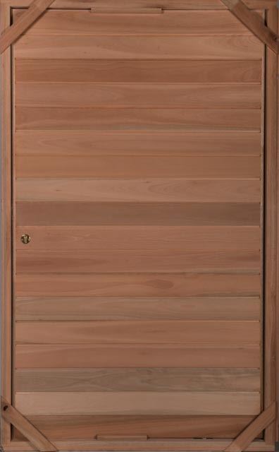 Lotus Hardwood Horizontal Slatted Pivot 1200 X 2032