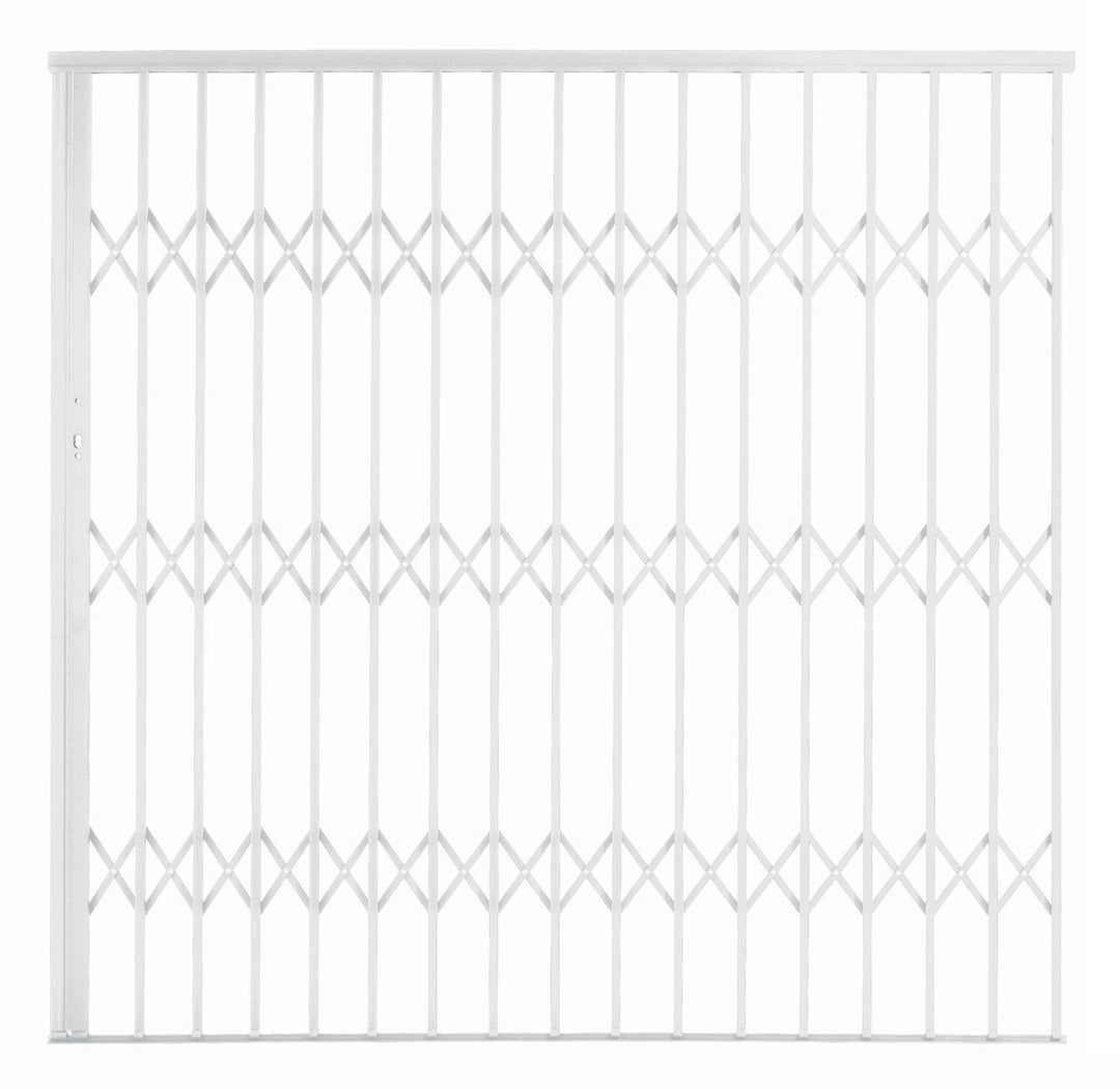 Alu-Glide Security Gate 2200mm x 2150mm White