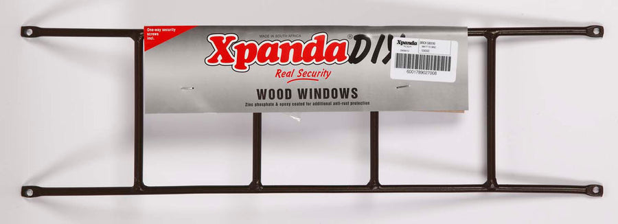 Brick Burglar Guard - 530mm x 160mm Bronze