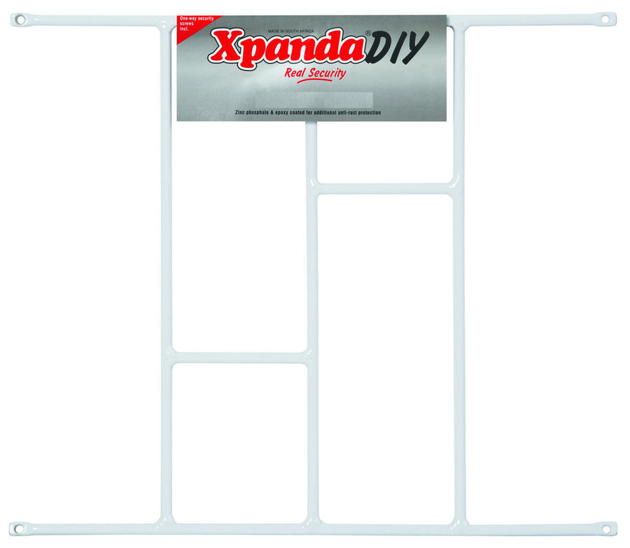 Brick Burglar Guard - 530mm x 450mm White