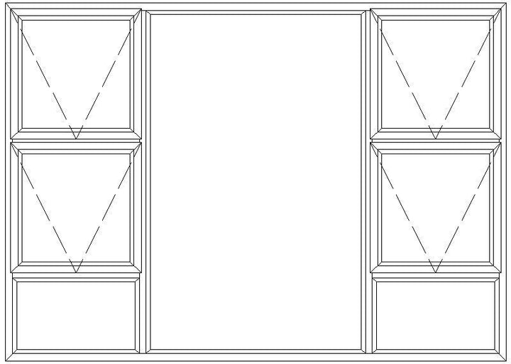 P4TT2115E 2100W X 1500H