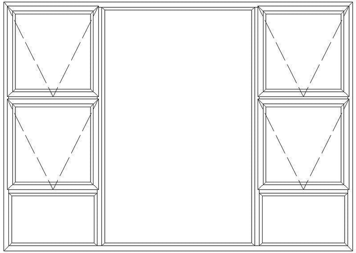 P4TT2115M 2100W X 1500H