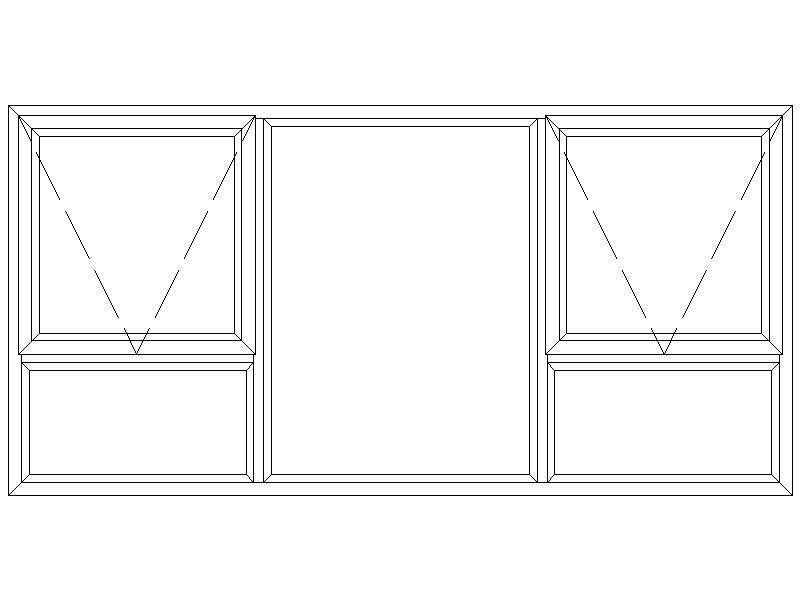 PTT189M Aluminium Top Hung Window 1800 x 900 | SA