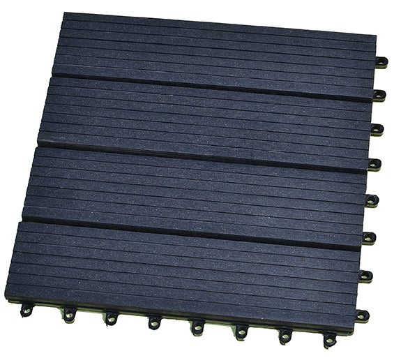 Grey DIY Decking Tile (Price is for a single 300mm X 300mm Tile)