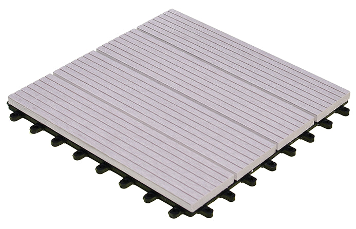 Oyster DIY Decking Tile (Price is for a single 300mm X 300mm Tile)