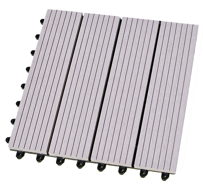 Oyster DIY Decking Tile (Price is for a single 300mm X 300mm Tile)