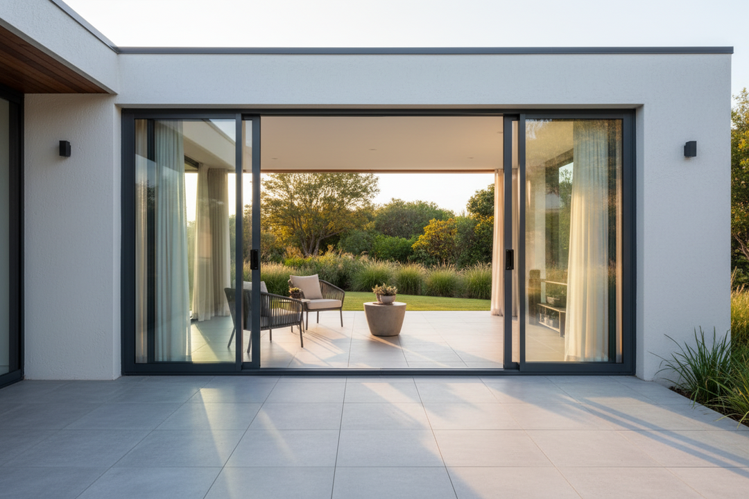 Aluminium 4 Door Slider 5400W X 2100H