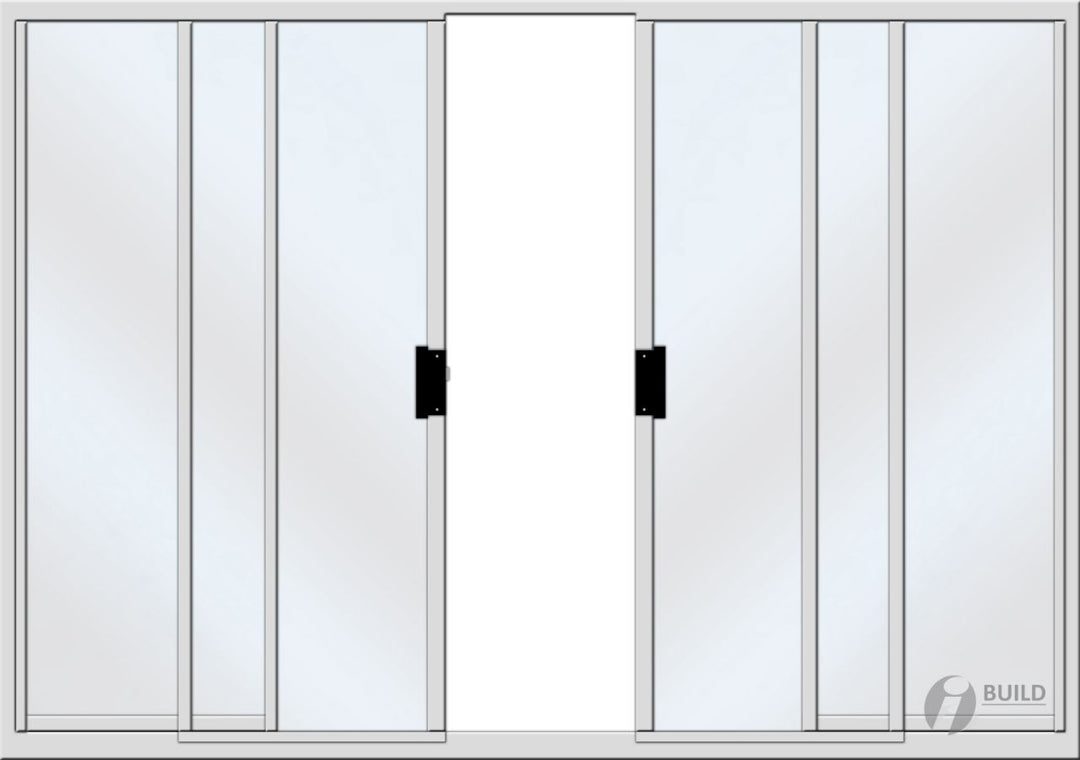 Aluminium 4 Door Slider 6000W X 2100H
