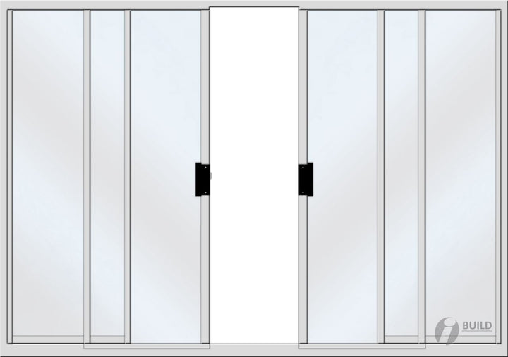 Aluminium 4 Door Slider 6000W X 2100H