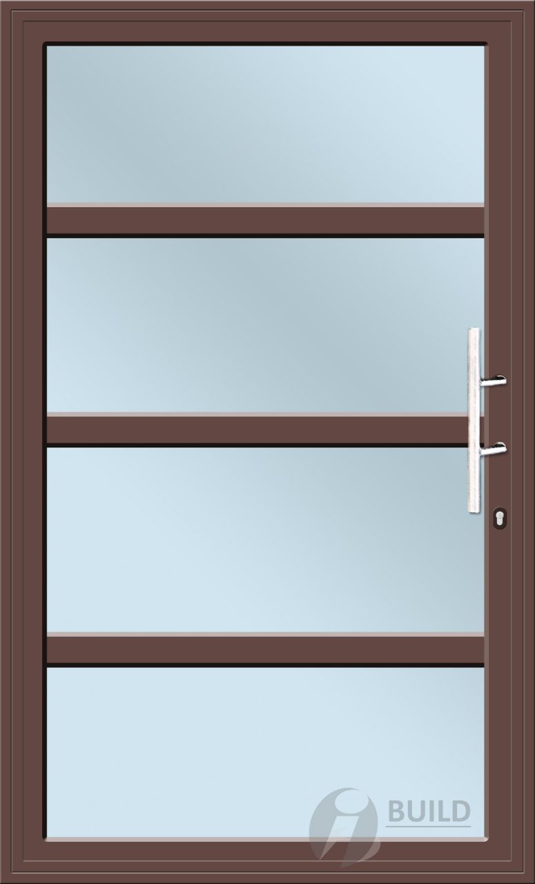 Multi Rail Pivot Door 1200 X 2100
