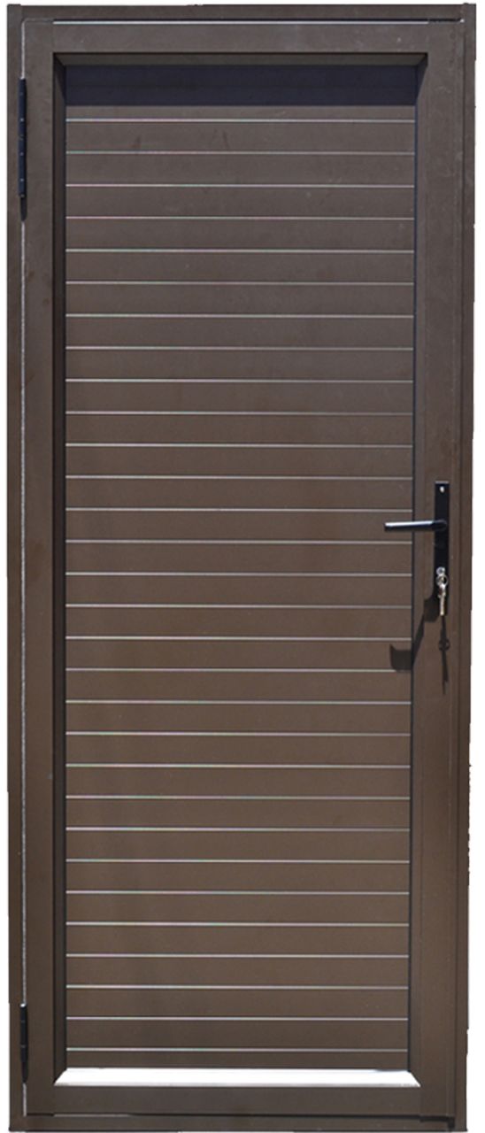 Solid Aluminium Panel Door 900 X 2100