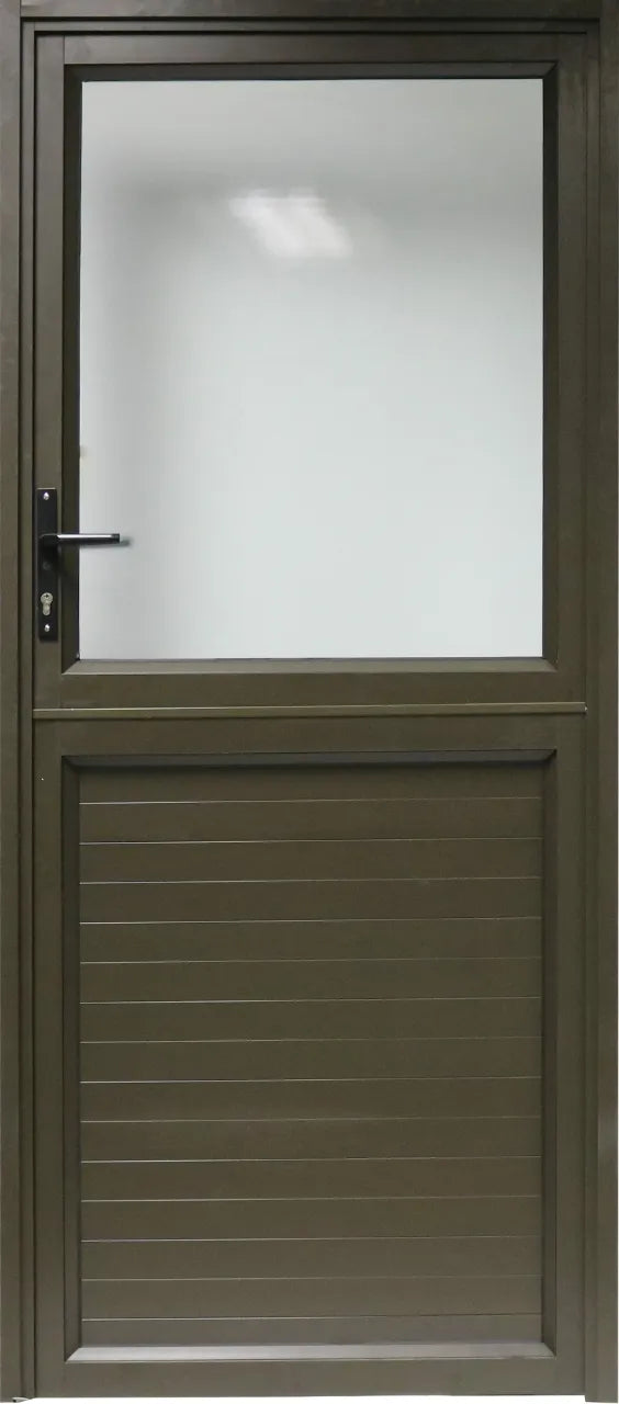 Glass Top Aluminium Panel Stable Door 900 X 2100