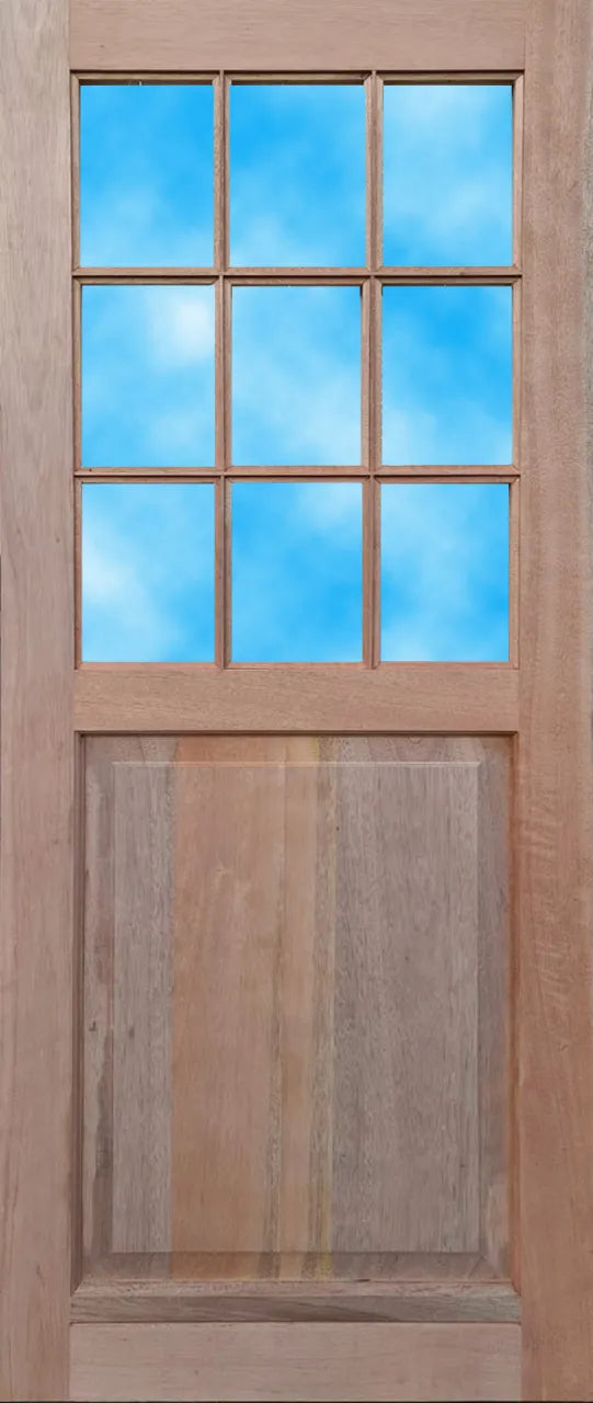 9 Light Top Solid Bottom 813 X 2032