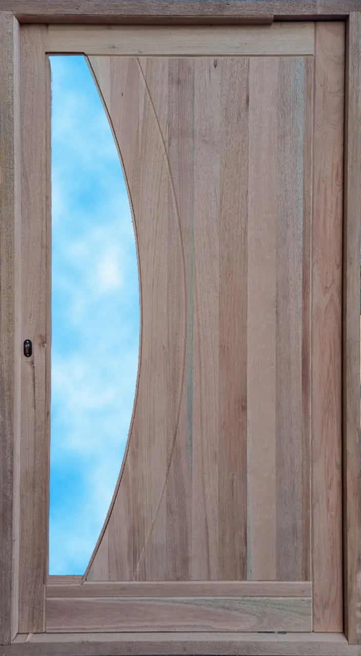 Salerno Pivot Door Pre-Hung in frame 1200 X 2032
