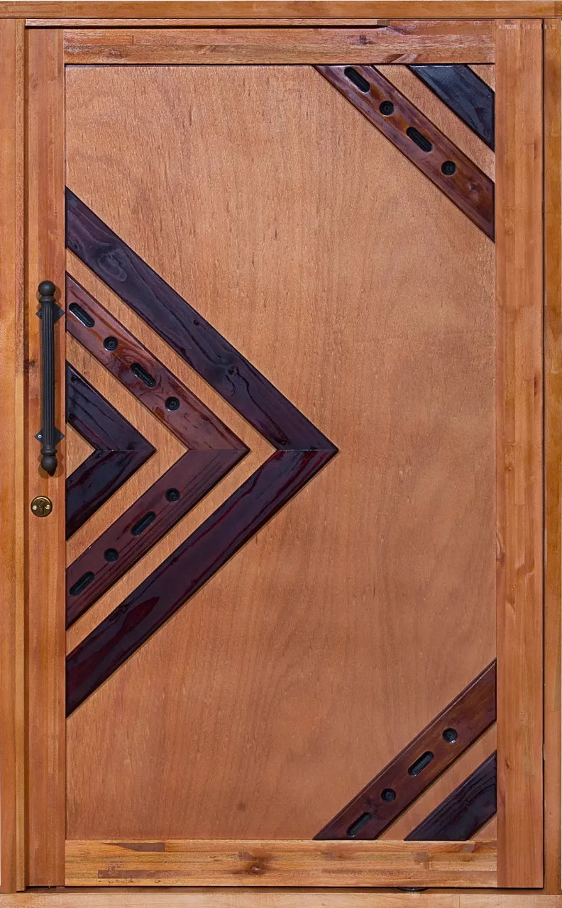 Econo Safari Pivot Door Pre Hung 1200W X 2032