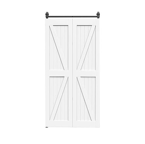 Bi-Fold White V Shape 1000 X 2100