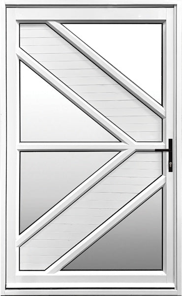 Kenzo Aluminium Mirror Pivot Door 1200 X 2100