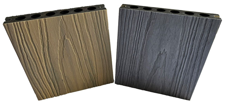 Sandstone/Ash Grey Dual Colour Ultra Composite Decking Board