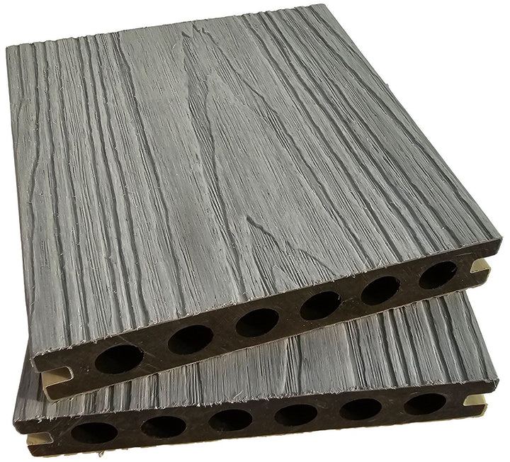 Sandstone/Ash Grey Dual Colour Ultra Composite Decking Board