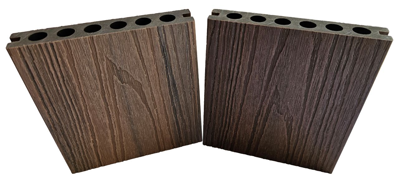 Ipe / Maple Dual Colour Ultra Composite Decking Board