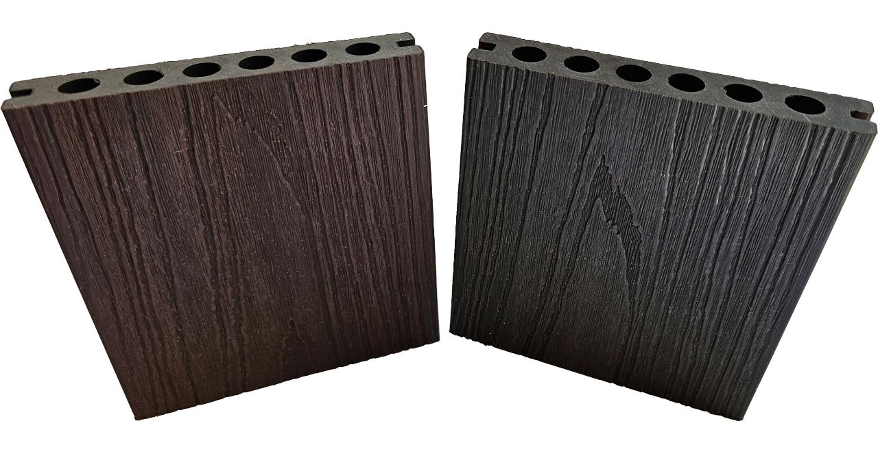 Redwood / Walnut Dual Colour Ultra Composite Decking Board