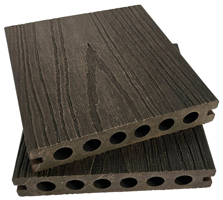 Redwood / Walnut Dual Colour Ultra Composite Decking Board