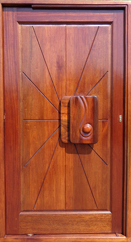 C3 Panel & Groove Pivot Door 1200W X 2120H