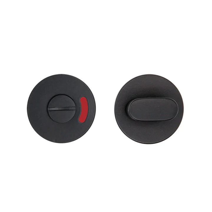 QS4410BL Black Stainless Steel WC Thumb Turn