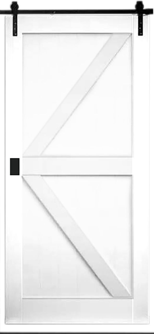 Swartland K Plank Barn Door 