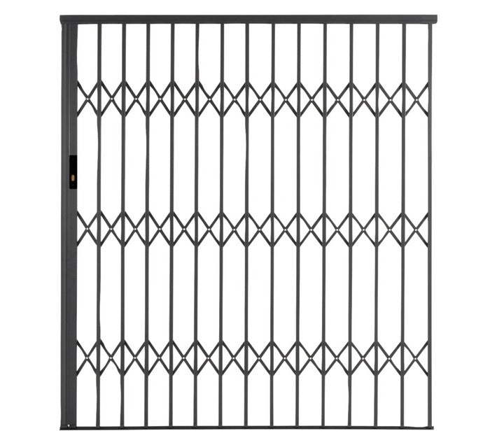 Alu-Glide Security Gate 1800mm x 2150mm Charcoal