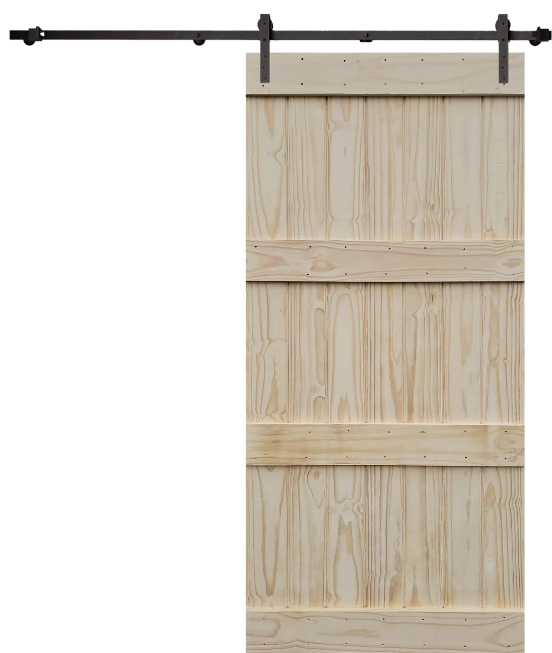 Double-Sided Batten Barn Door