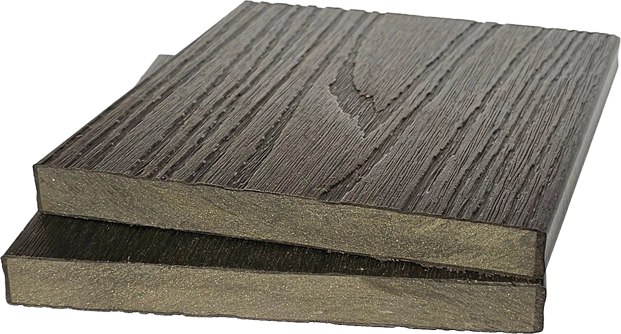 Walnut Wide Composite Fascia Board