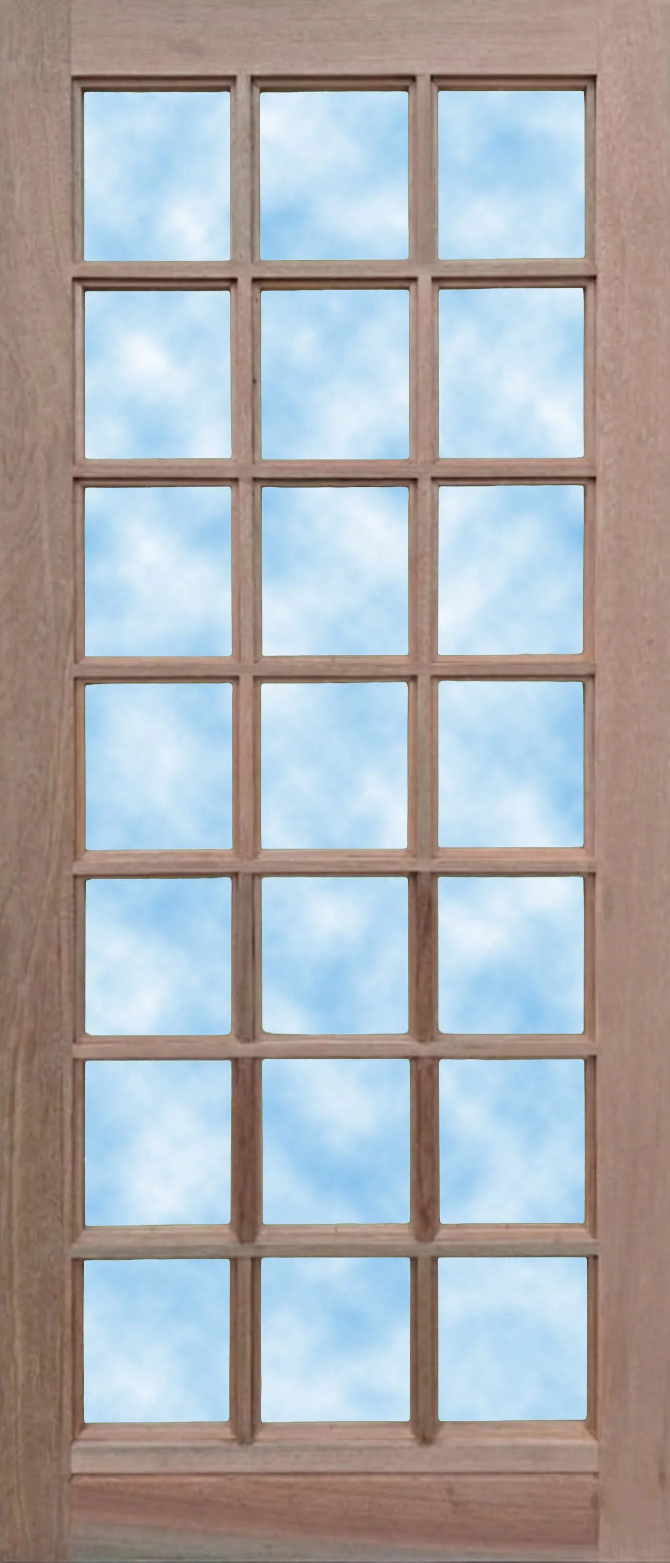 813 X 2032 Strongwood 21 light security door