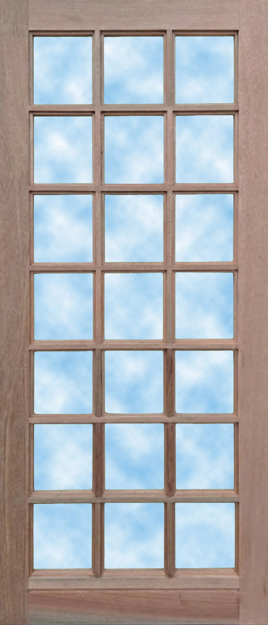 813 X 2032 Strongwood 21 light security door