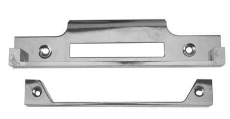 BBL BBF2700 chrome rebate kit for double doors, compatible with BBL 2, 3, and 4 lever locks