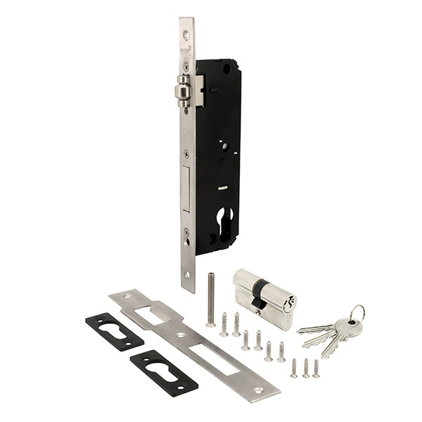 Roller and Deadbolt Aluminium Frame Lock