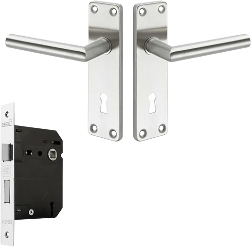 BBL Lourie 3 Lever Mortice Lockset