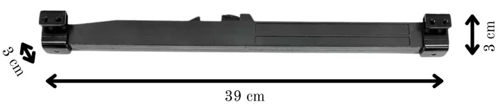 Side view of Soft Close Door Hardware