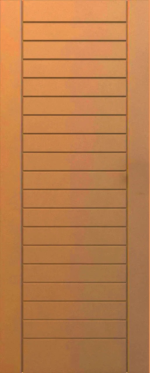 Elba MDF Grooved Door unpainted