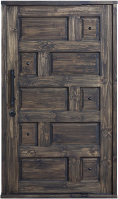 Ebony Brick Pivot Door Pre Hung 1200W X 2032