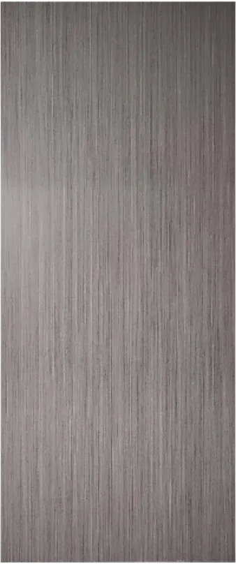 Hollow Core Ashfoil Grey Interior Door 813x2032mm with modern wood grain print foil finish
